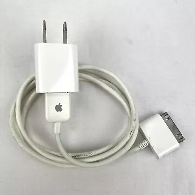 Apple USB Power Adapter Model A1265 5W 1A Genuine OEM Plus 30-Pin Cable • $7.43