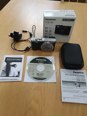 Panasonic Lumix Dmc-tz70 Digital Camera In Box • £160