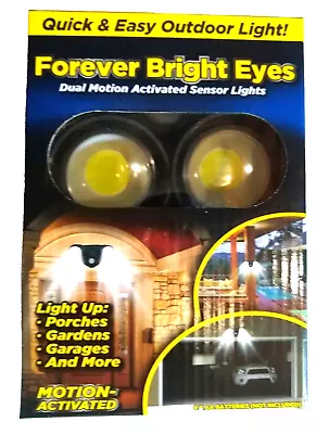 Forever Bright Eyes Dual Motion Activated Sensor Lights • $18.99