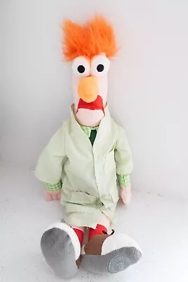 Disney Store Stamped The Muppets Beaker Soft Toy Plush Lab Coat 16  Scientist • $59.99