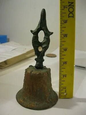 VINTAGE BRONZE MISSION BELL Old Antique Spanish Colonial (MEXICO) 1811 • $60.75