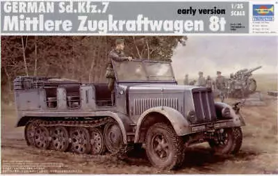 Trumpeter 01514 1:35 Sd.Kfz.7 8ton Half Track (Early) • £35.09