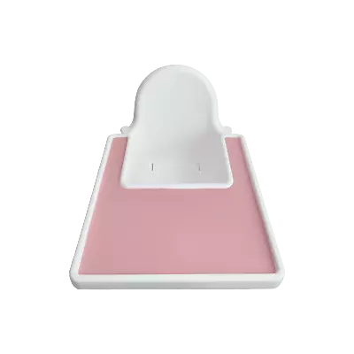 New Silicone Placemat For IKEA Highchair Baby Toddler Candy Pink Mat BLW • $29.90