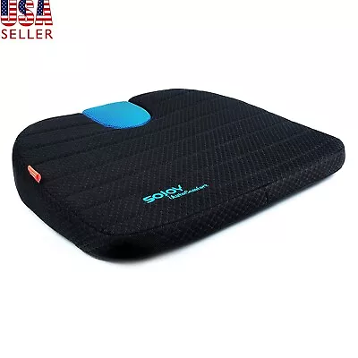 $24.89 • Buy Sojoy Car Seat Cushion Wedge Coccyx Cushion Memory Foam Seat Cushion Chair Pad