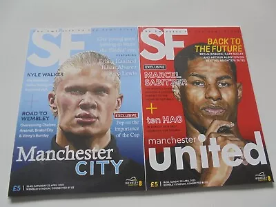 BOTH 2023 FA CUP SEMI-FINALS - MAN CITY V SHEFF UNITED / MAN UTD V BRIGHTON • £9.99