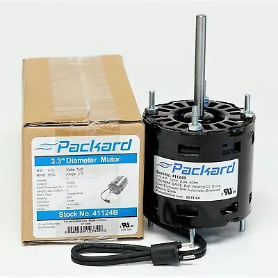 Packard 41124B Refrigeration Cooler Evaporator Motor For Bohn 5008SS Fasco D1124 • $84.04