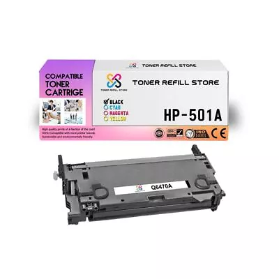 TRS 501A Q6470A Black Compatible For HP LaserJet 3600 3600fn Toner Cartridge • $48.59