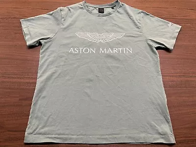 Aston Martin By Hacket AMR Men’s Green Wings T-Shirt - Large • $39.99