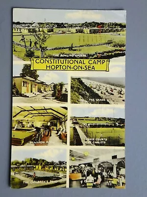 R&L Postcard: Hopton-on-Sea Constitutional Camp Chalets/Billiards Room Friths • £7.99