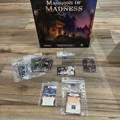 RARE Mansions Of Madness Board Game 1st Edition 2011 Horror Bridge Sized Cards! • $26.39