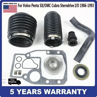 For Volvo Penta Sx Drives Transom Service Kit Gimbal Bellows&clamp Seal #3854127 • $119.70