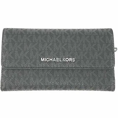 Michael Kors Women Lady PVC Or Leather Trifold Clutch Credit Card Holder Wallet  • $67.50