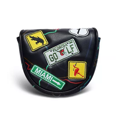 PRG Florida Highway Mallet Putter Cover - Black • $29.99