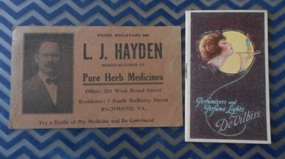 $16.25 • Buy Collectible Vintage Ephemera Richmond Va Drug Store Advertisement Cards Material