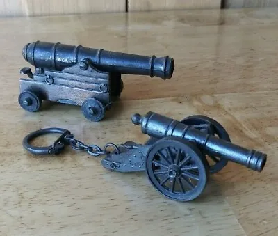 Made In Hong Kong Lot. Minature Cannons. Keychainpencil Sharpener. Moving Parts • $25