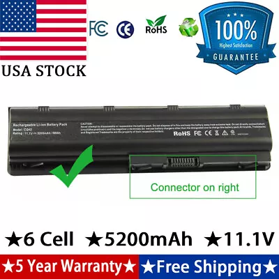 593553-001 MU06 Battery For HP 2000-425NR CQ56 CQ32 CQ42 G62 G72 G56 Notebook PC • $14.95