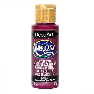 £2.79 • Buy DecoArt Americana Acrylic Paint 59ml 2oz Purples