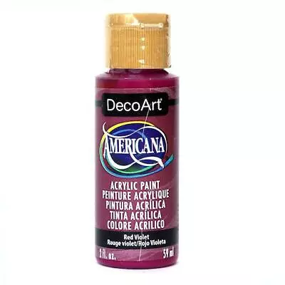 £2.79 • Buy DecoArt Americana Acrylic Paint 59ml 2oz Purples
