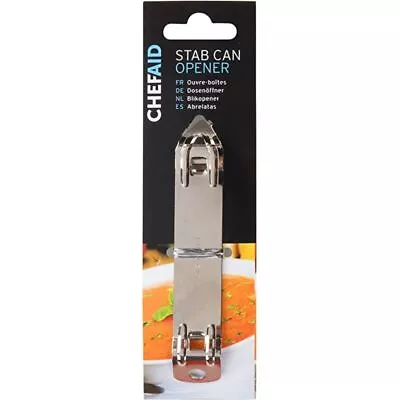 Chef Aid 2 In 1 Traditional Stab Can Opener And Bottle Opener • £2.39