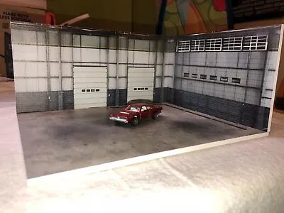 Diorama 1/64 Model Car Scenerey Photo Background Parking Lot Display • $36.99