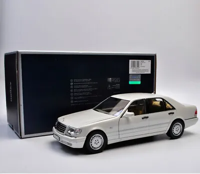 MM 1:18 1997 Mercedes-Benz S600 W140 Alloy Simulation Collection Car Model • £119.88