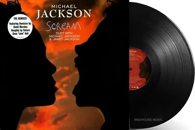 MICHAEL JACKSON 12  Scream W/ JANET JACKSON The REMIXES EU VINYL 6 Trk. UNPLAYED • £13.95