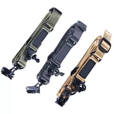 Tactical 2 Point Gun Sling Shoulder Strap Outdoor Hunting Shotgun Rifle Belt US • $10.98