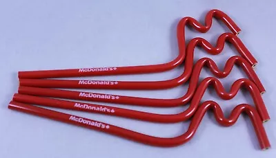 Lot Of 5 Vintage McDonald's Canada M Arches Red Pencils NEW • $14.77