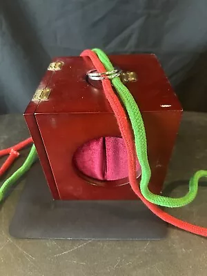 Linking Ropes And Ring Box Magic Tricks Like Dean Box • $50