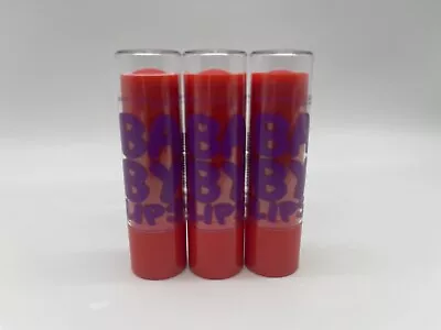 Maybelline Baby Lips Lip Balm 165 WINTER FLUSH LOT OF 3 0.15 Oz Each • $9.88