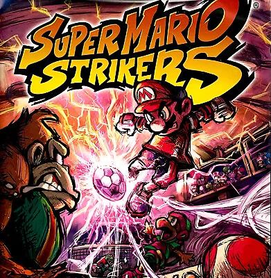 $125 • Buy COMPLETE Nintendo GAMECUBE Game SUPER MARIO STRIKERS CIB W Manual DISC Is MINT!!