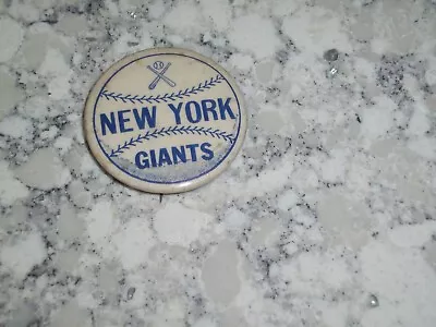 Vintage New York Giants Baseball Pin Button • $10