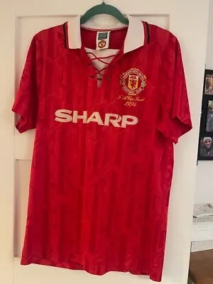 Manchester United Champions - FA Cup Final 1994 - Eric Cantona Shirt - Vintage • £100