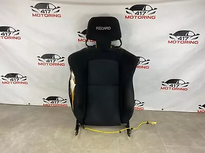 2014 Mitsubishi Lancer Evolution X GSR Front RH Right Side Recaro Seat OEM 8517 • $240