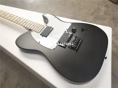 $200 • Buy New Electric Guitar Black And Dumb Point High Quality White Maple Fingerboard