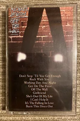 Off The Wall By Michael Jackson (Cassette 1979 Epic) • $19.96