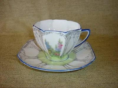 Victoria China Czechoslovakia Cup And Saucer Queen Anne Shape • £9.99