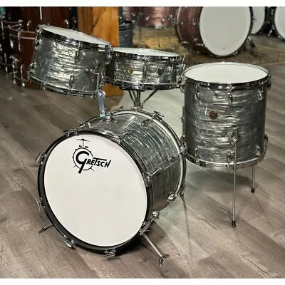 Vintage Gretsch Progressive Jazz Drum Set 18/12/14/14x5 • $9999.99