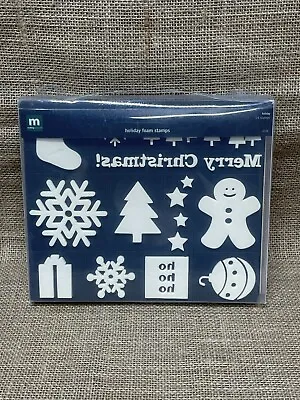 Making Memories Holiday Foam Stamp Set Qty 24 - Tree Ornament New! • $8