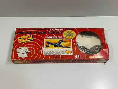 Marine Attack Fighter Lindberg Line Model Kit 301M 100 With Electric Motor Used • $37.99