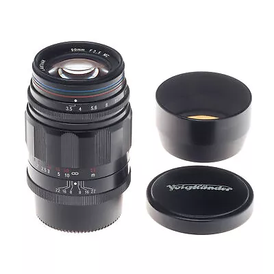 Voigtlander M39 90mm F3.5 APO Lanthar Manual Focus Rangefinder LTM Lens Read • $154.92