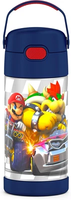 $44.97 • Buy THERMOS FUNTAINER 12 Ounce Stainless Steel Vacuum Insulated Kids Straw Bottle, S
