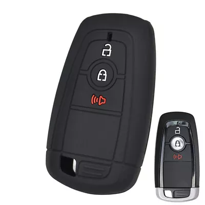 Key Silicone Case Holder Remote FOB For Ford Escape F-Series Fusion Skin Hood • $7.69