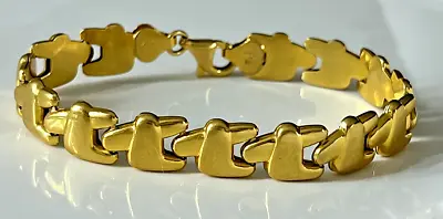 Milor Italy 925 Sterling Silver Vermeil Bracelet • $39