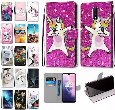 Unicorn Rose Cat Wallet Phone Case For Huawei Y5 Y9 Y6 P Smart Z Honor 20 Lite • £6.12