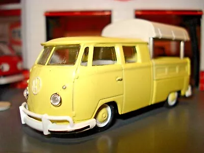 1960 Double Cab Vw Covered Trucklimited Edition Deluxe Volkswagen 1/64 M2  • $20.40