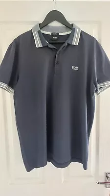 Mens Hugo Boss Polo Shirt Size Xxl Stunning Hardly Worn • £4.99