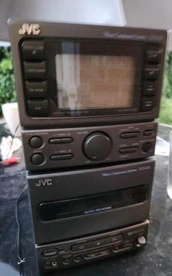 JVC Micro Component System UX-A5 - Radio AM FM CD Player Tape Vintage Parts Only • £25