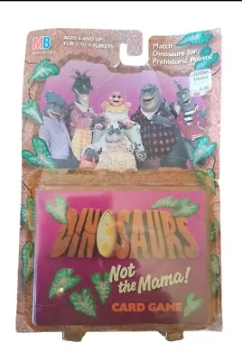 Vintage Milton Bradley TV Series Dinosaurs Not The Mama Card Game New COMPLETE • $29.99
