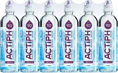 £33.02 • Buy Alkaline Ionised Spring Water PH9+ 24x 600ml Purified With Electrolytes Clean